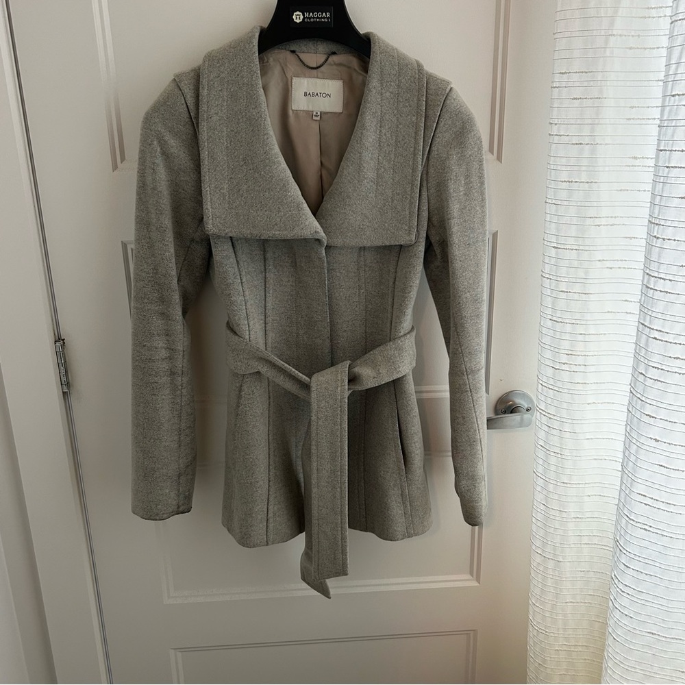 Babaton wool cashmere coat - Picture 8 of 9